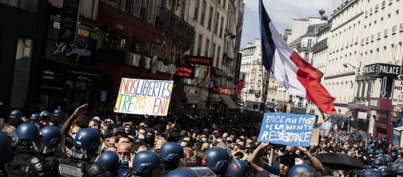 Γαλλία: Στους δρόμους για συμπαράσταση στους Ιταλούς (βίντεο)